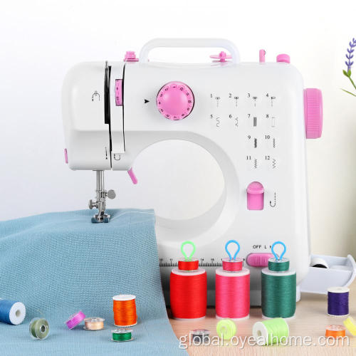 Sewing Machine with 12 Stitches Mini Electric Portable Sewing Machine with 12 Stitches Manufactory